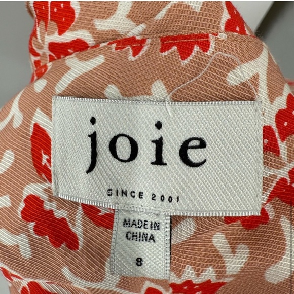 Joie Maeve Long Sleeve Floral Cut Out Mini Dress - Picture 2 of 8